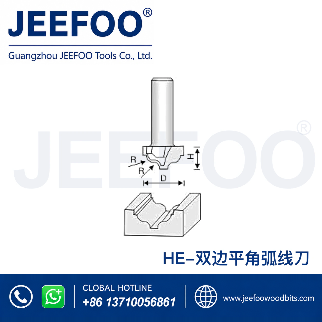 HE Classical Line Decorative Router Bit