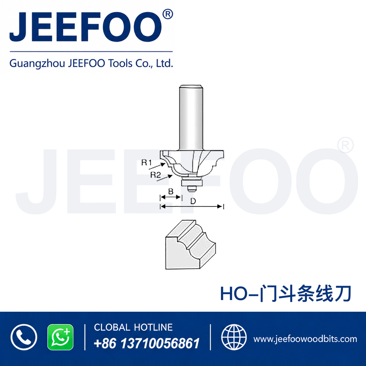 HO Classical Line Decorative Router Bit