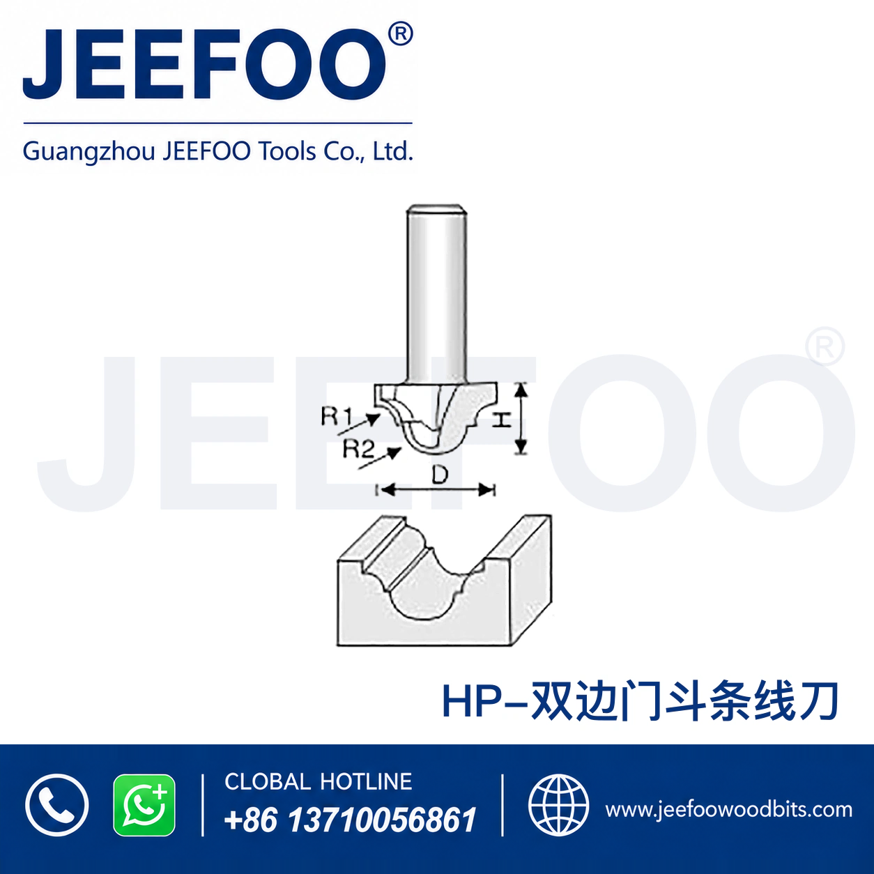 HP Classical Line Decorative Router Bit