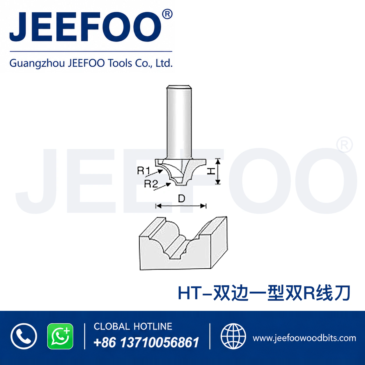 HT Classical Line Decorative Router Bit