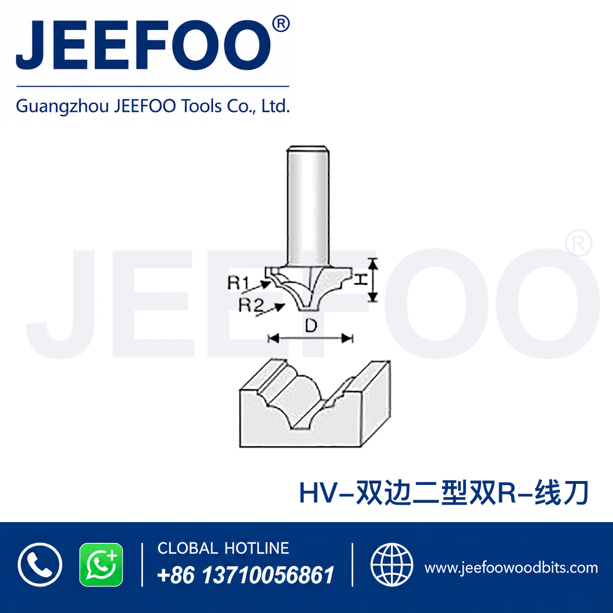 HV Classical Line Decorative Router Bit