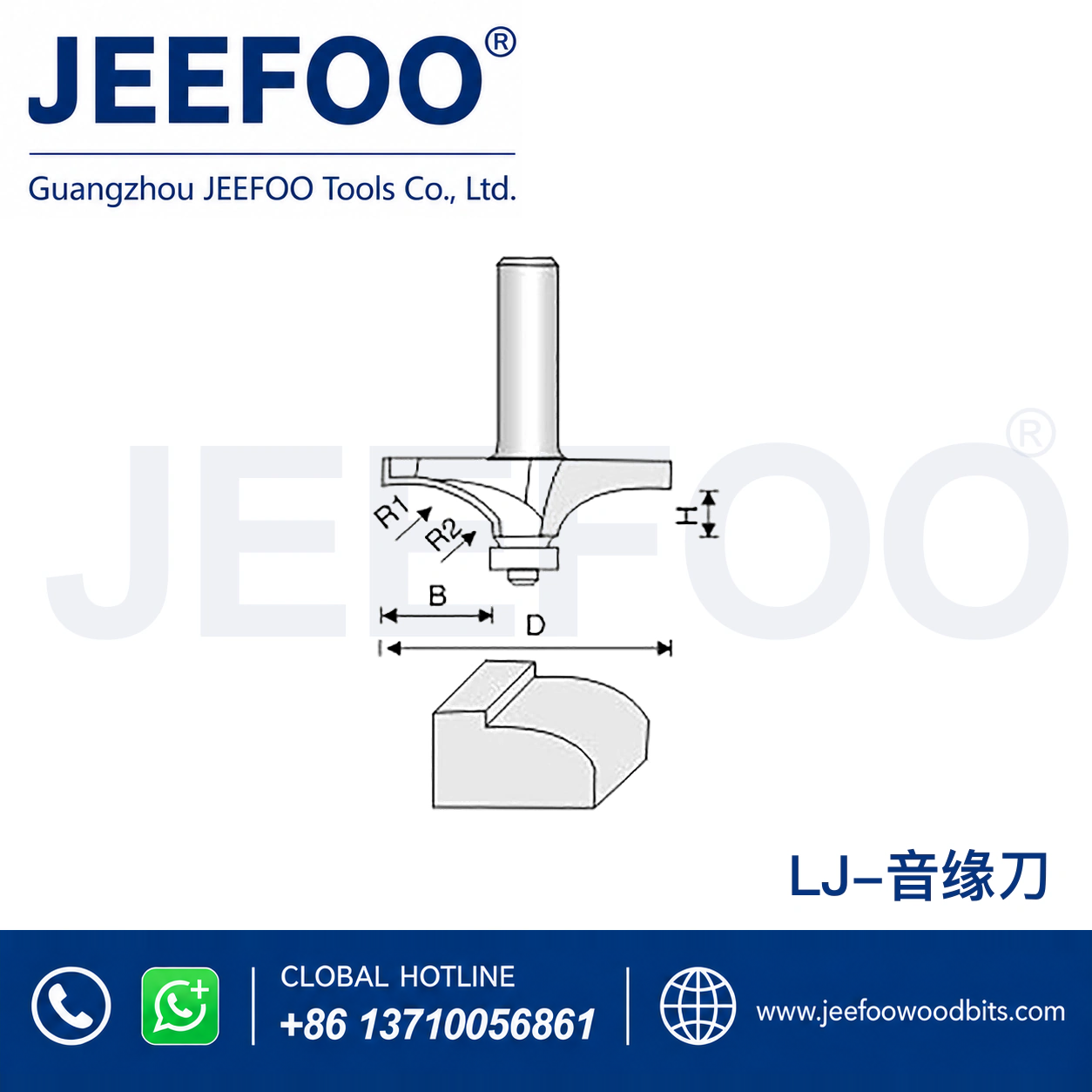 LJ Handrail and Table-Edge Router Bit