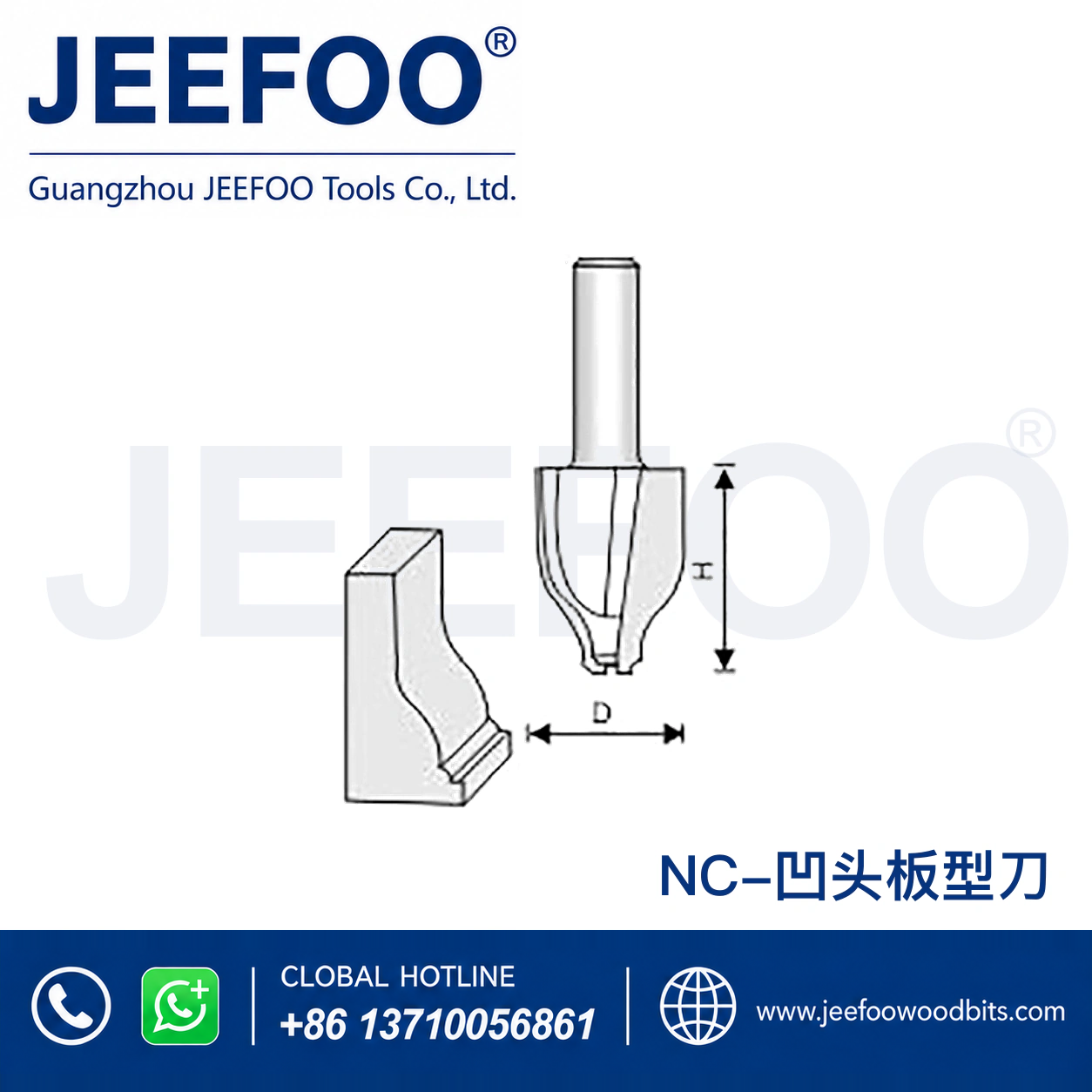 NC Multi-Profile Classical Router Bit