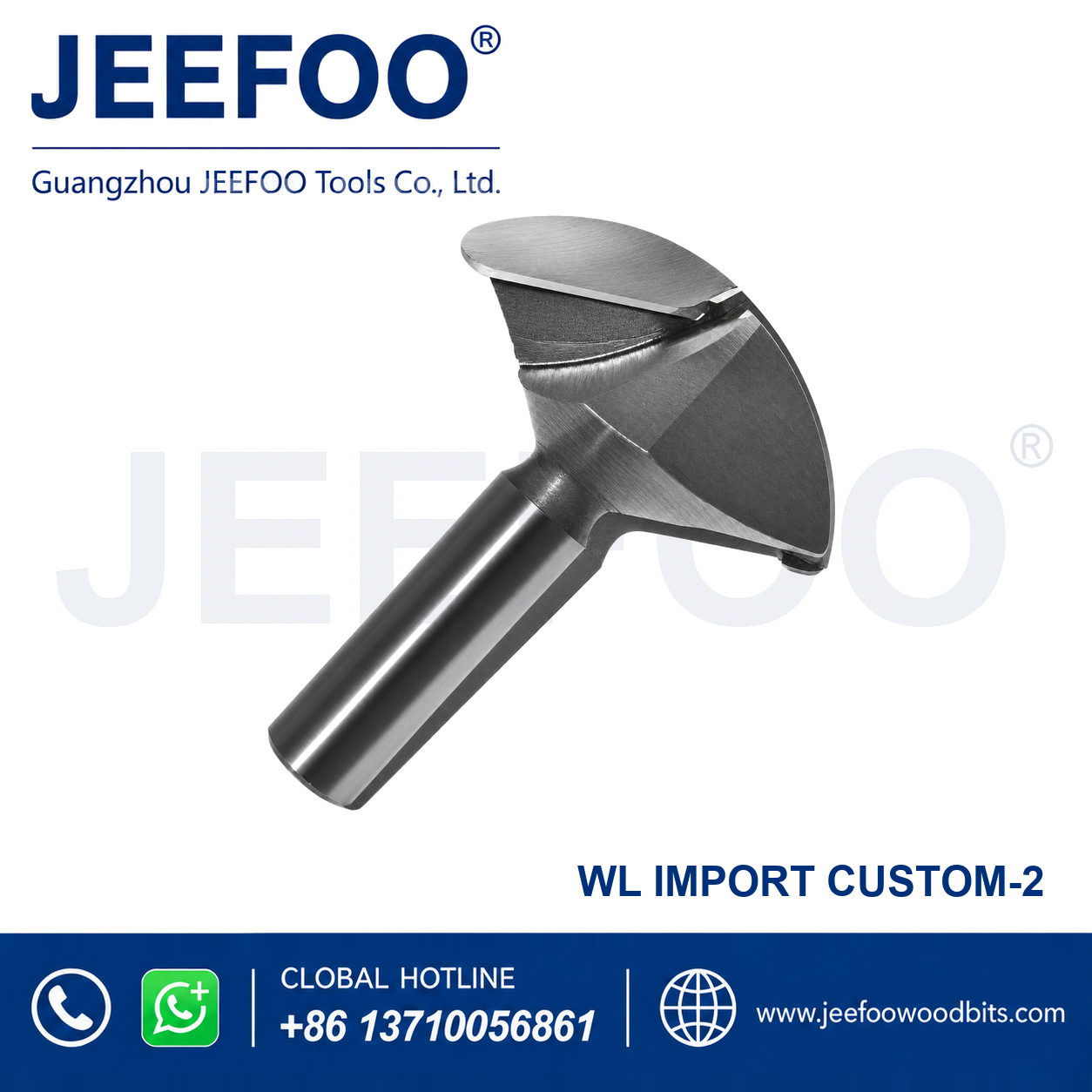 Special-Profile Router Tool for Custom Wood Machining (Imported Custom 2)