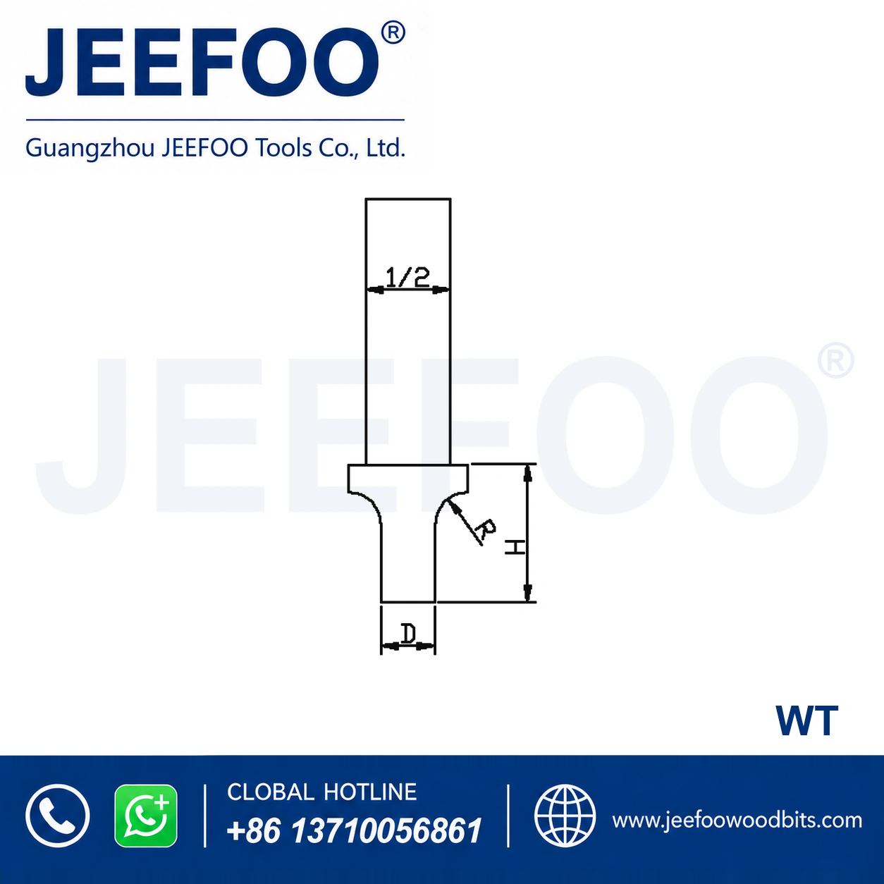 Diamond Door-Panel Router Bit for Raised Panel and Door Profile Machining