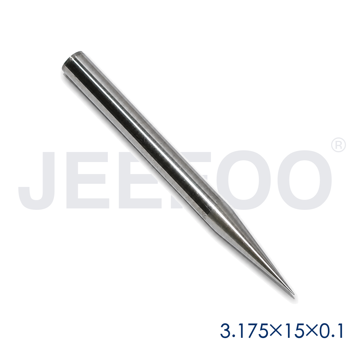 GA-3.175 x 15° x 0.1 mm Flat-Bottom Engraving Bit for Fine 3D Wood Relief product detail 2