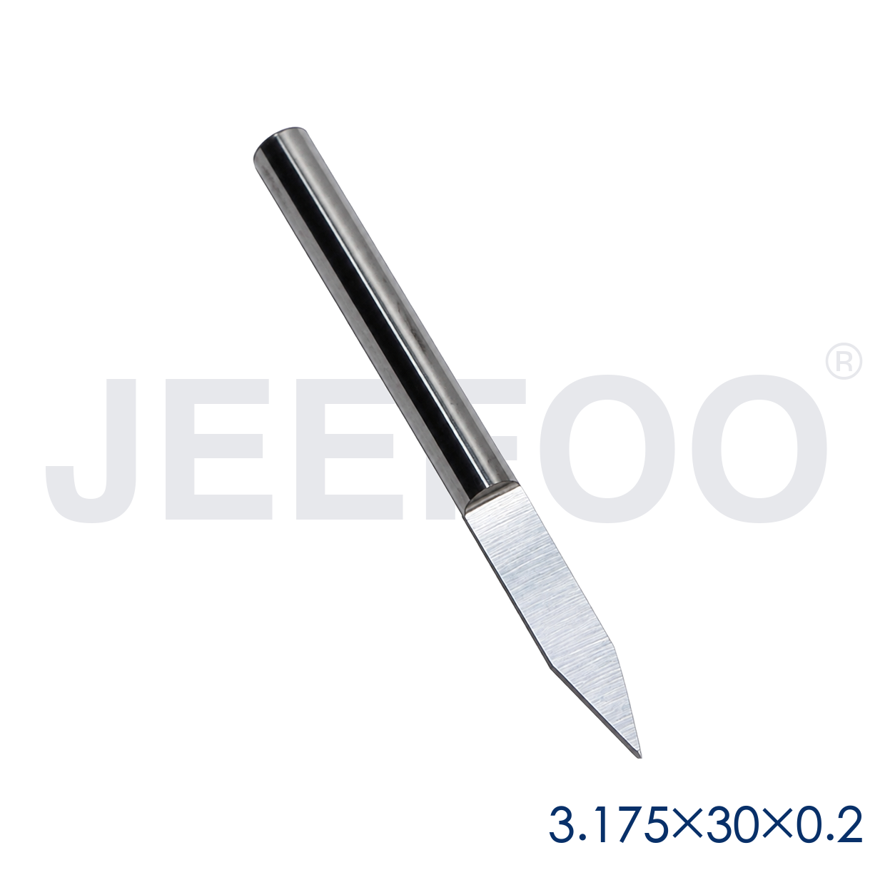 GA-3.175 x 30° x 0.2 mm V-Shape Flat-Bottom Wood Engraving Router Bit product detail 2
