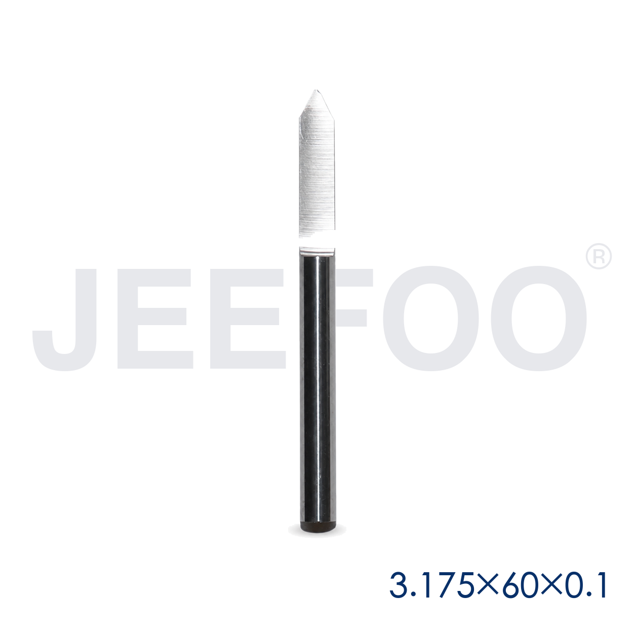 GA-3.175 x 60° x 0.1 mm Fine-Point Flat-Bottom Engraving Tool for Acrylic and MDF product detail 1