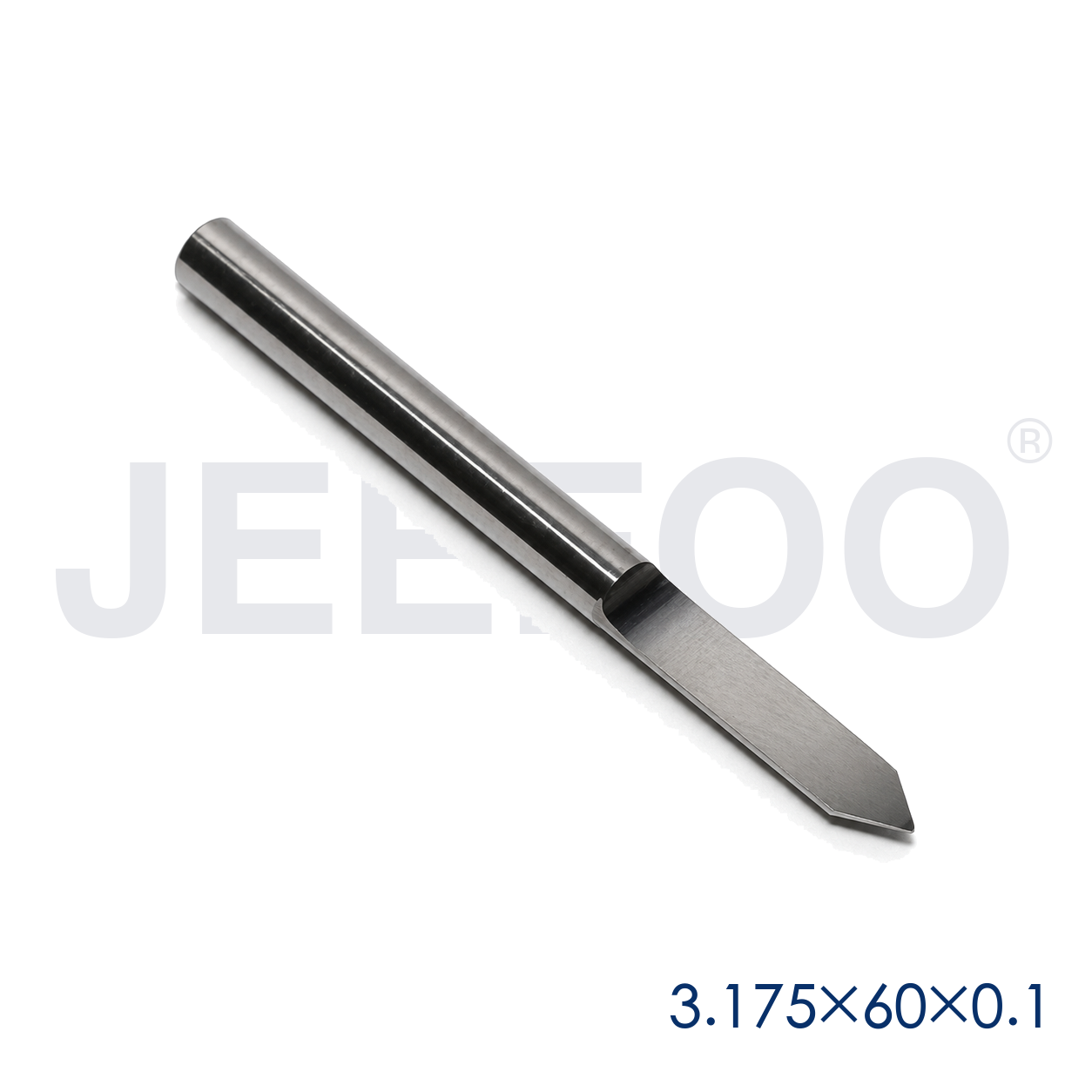 GA-3.175 x 60° x 0.1 mm Fine-Point Flat-Bottom Engraving Tool for Acrylic and MDF product detail 2
