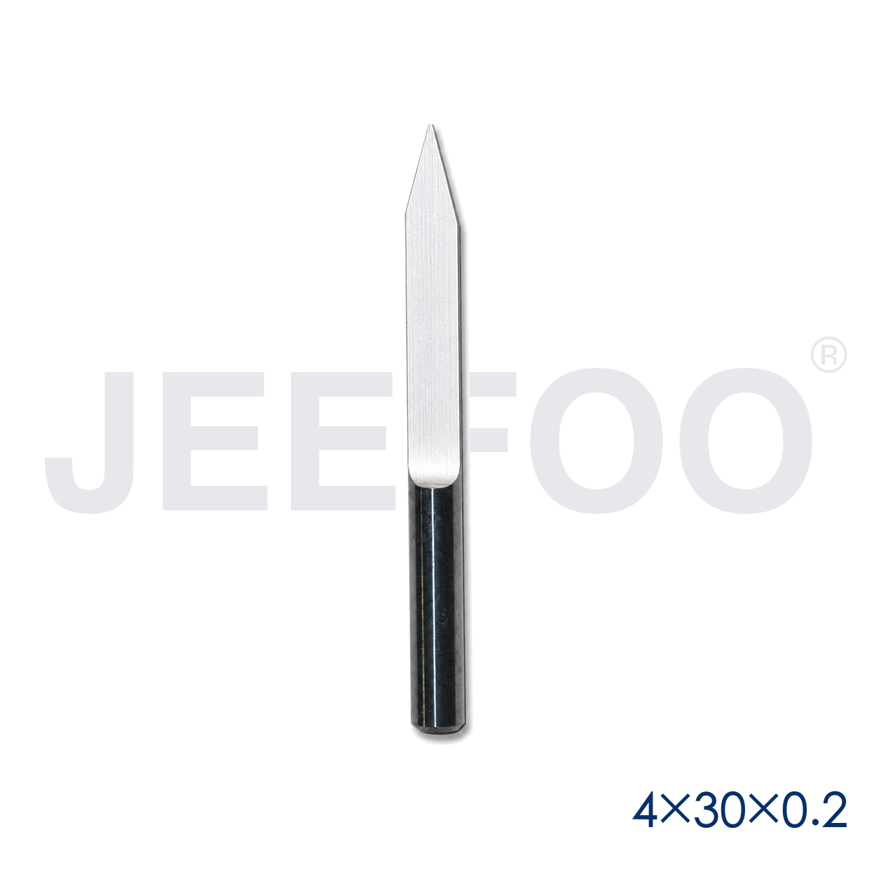 GA-4 x 30° x 0.2 mm Flat-Bottom Wood Engraving Router Bit for Clean V-Profile Machining product detail 1