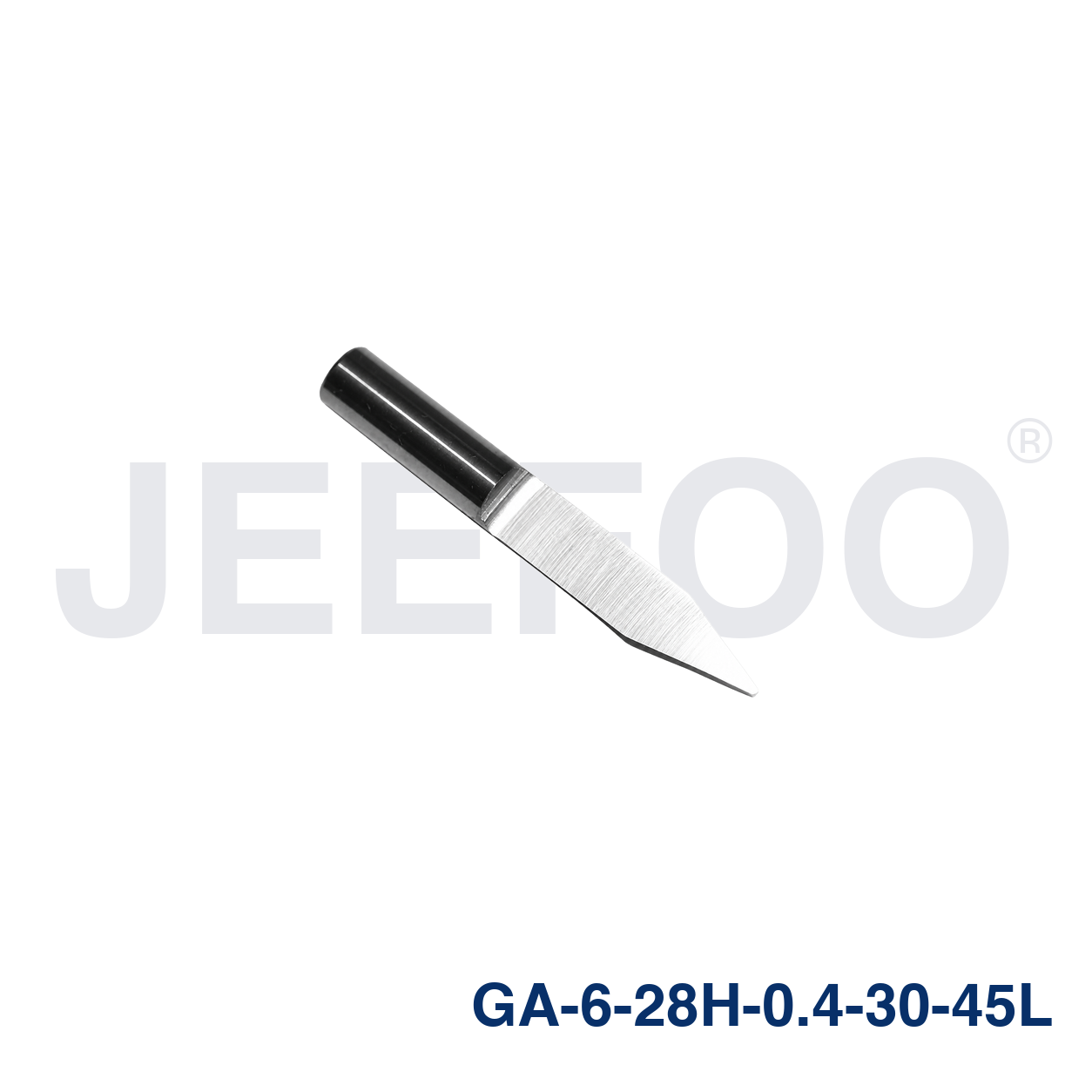 GA-6 x 28H x 0.4 x 30° x 45L Deep-Relief Flat-Bottom Engraving Tool for Woodworking product detail 2