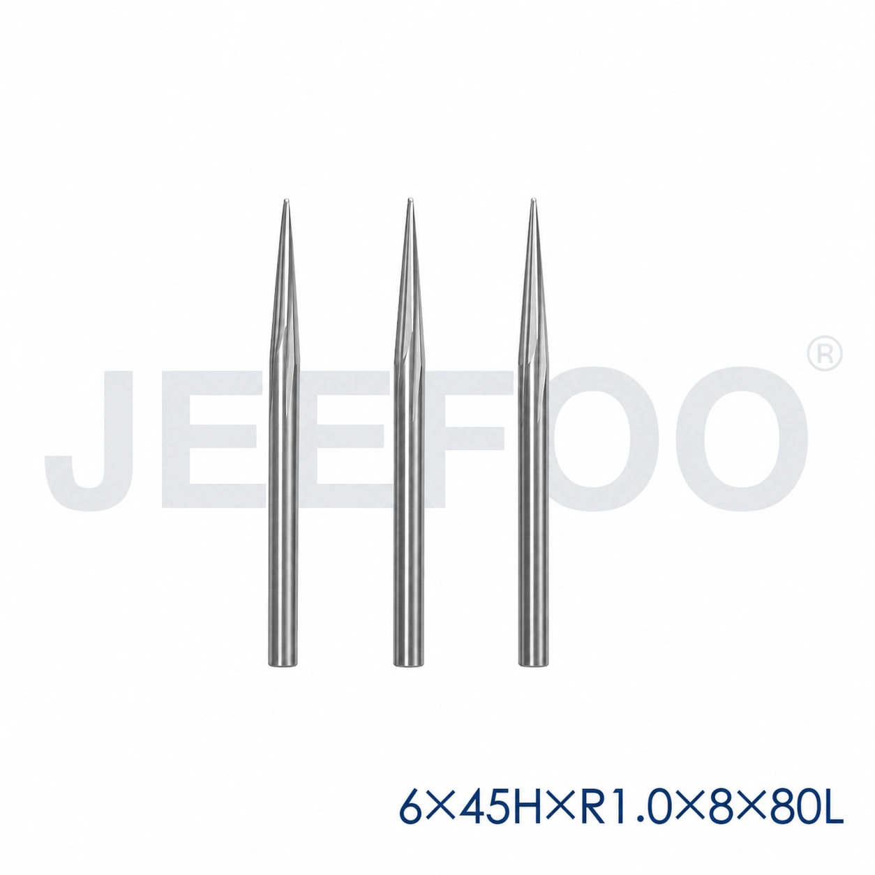 GC-6 x R1.0 x 8° x 45H x 80L Taper Ball End Mill for Rounded Hardwood Profiles product detail 2
