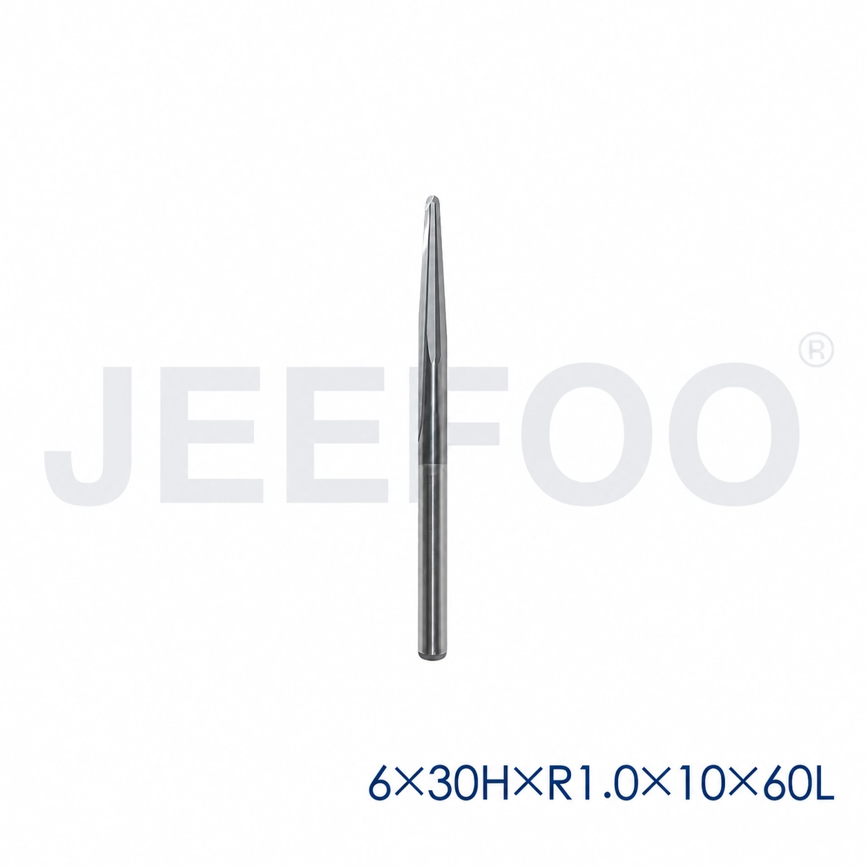 GC(A)-6515 R1.5 x 5° Taper Ball End Mill, 6 mm Shank x 50H x 80L, for Hardwood Relief product detail 1