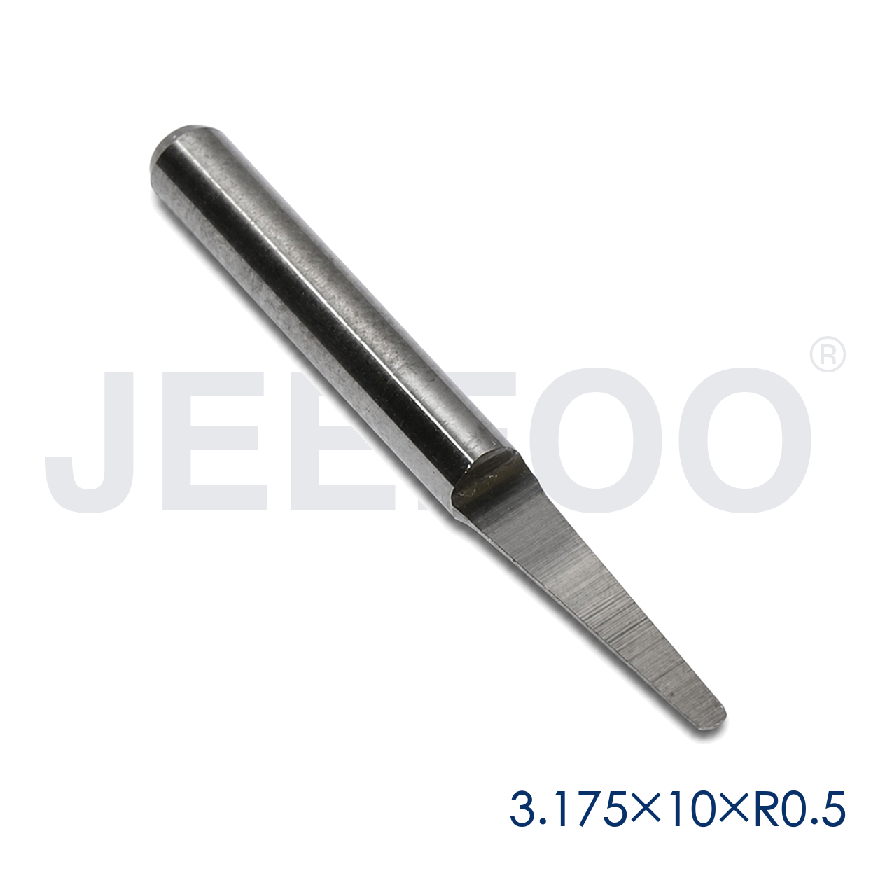 GF-3.175 x R0.5 x 10° Compact Radiused-Bottom Engraving Cutter for Fine 3D Relief product detail 2