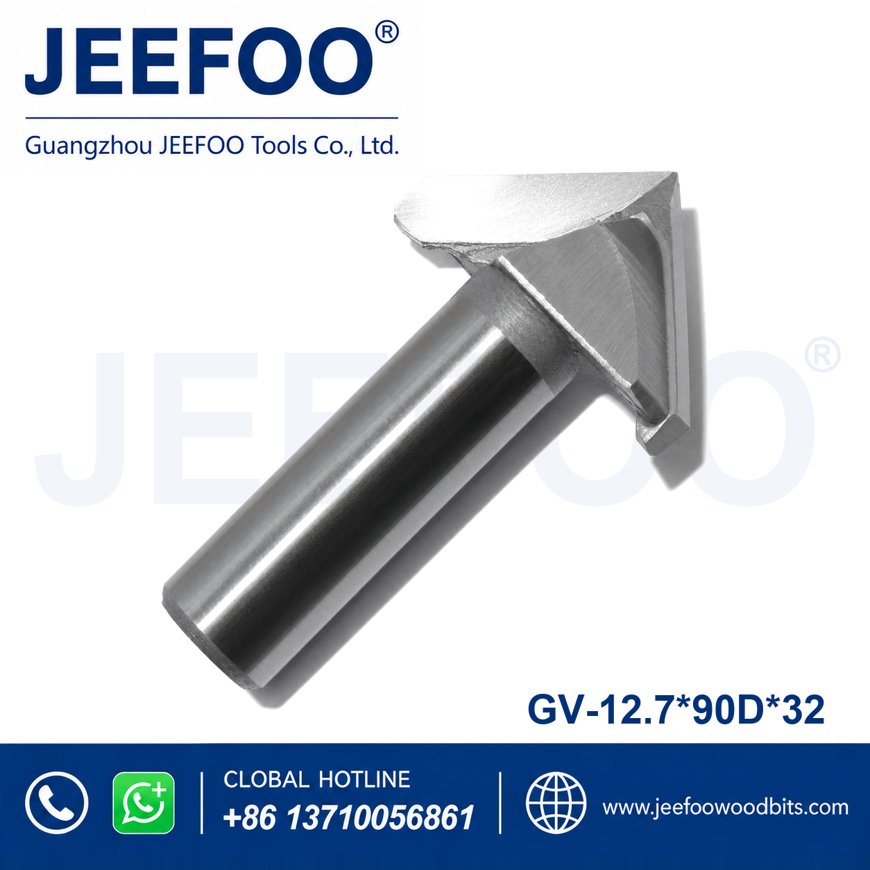engraving bit - GV-12.7 x 32 x 90° Solid Carbide Groove Woodworking Tool / 3D V-Shape Router Bit for MDF, Acrylic and PVC CNC Router Engraver