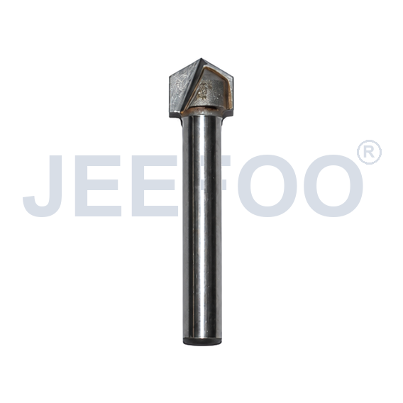GV-6 x 10 x 120° Solid Carbide Groove Woodworking Tool / 3D V-Shape Router Bit for MDF, Acrylic and PVC CNC Router Engraver product detail 1