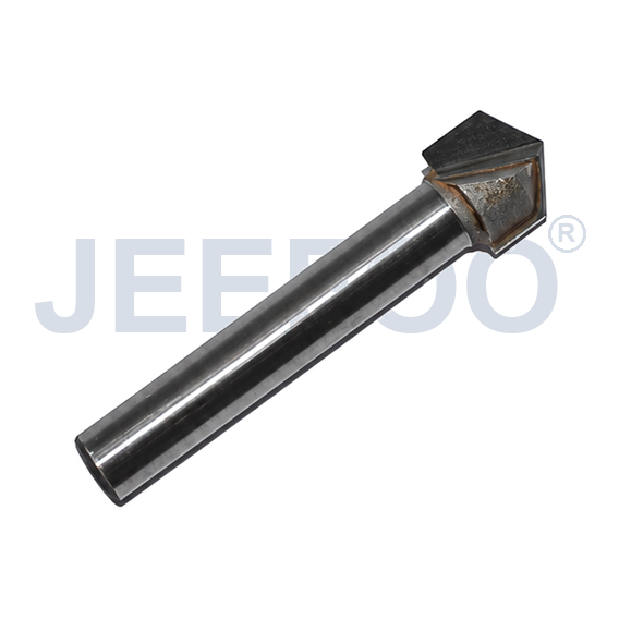 GV-6 x 10 x 120° Solid Carbide Groove Woodworking Tool / 3D V-Shape Router Bit for MDF, Acrylic and PVC CNC Router Engraver product detail 2