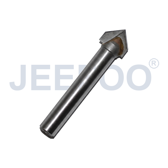 GV-6 x 10 x 90° Solid Carbide Groove Woodworking Tool / 3D V-Shape Router Bit for MDF, Acrylic and PVC CNC Router Engraver product detail 1