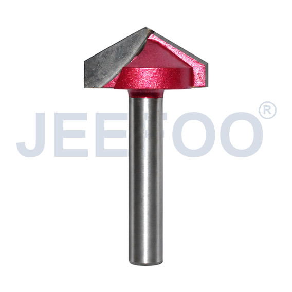 GV-6 x 22 x 120° Solid Carbide Groove Woodworking Tool / 3D V-Shape Router Bit for MDF, Acrylic and PVC CNC Router Engraver product detail 2