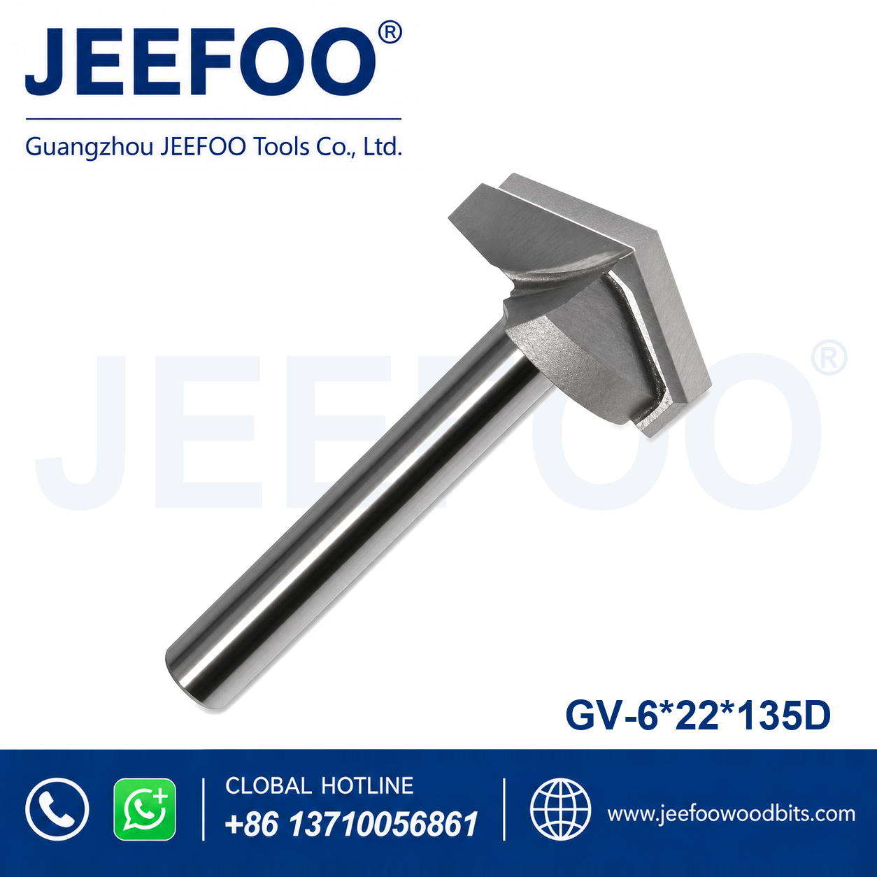 engraving bit - GV-6 x 22 x 135° Solid Carbide Groove Woodworking Tool / 3D V-Shape Router Bit for MDF, Acrylic and PVC CNC Router Engraver