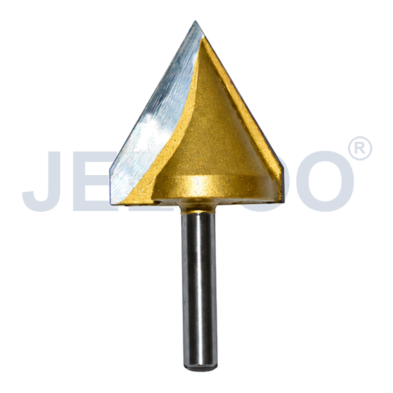 GV-6 x 32 x 60° Solid Carbide Groove Woodworking Tool / 3D V-Shape Router Bit for MDF, Acrylic and PVC CNC Router Engraver product detail 1