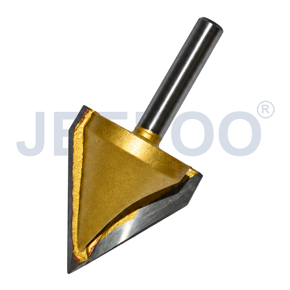 GV-6 x 32 x 60° Solid Carbide Groove Woodworking Tool / 3D V-Shape Router Bit for MDF, Acrylic and PVC CNC Router Engraver product detail 2
