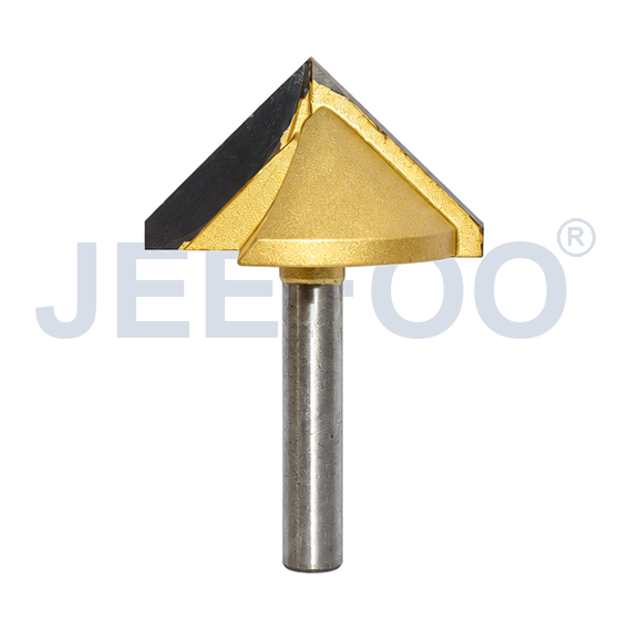 GV-6 x 32 x 90° Solid Carbide Groove Woodworking Tool / 3D V-Shape Router Bit for MDF, Acrylic and PVC CNC Router Engraver product detail 2