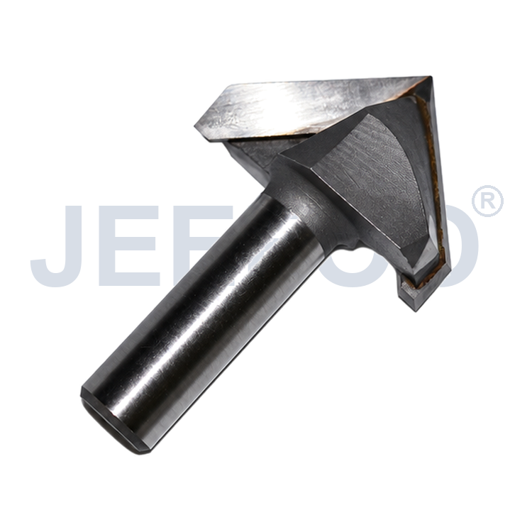 GV-12 x 40 x 90° Solid Carbide Groove Woodworking Tool / 3D V-Shape Router Bit for MDF, Acrylic and PVC CNC Router Engraver product detail 2