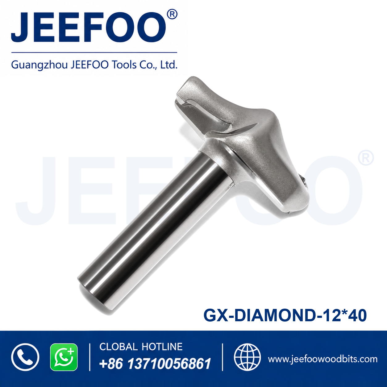 wood carving bit - Wood Carving Cutter for Detailed Profile Work — GX Diamond 12 x 40