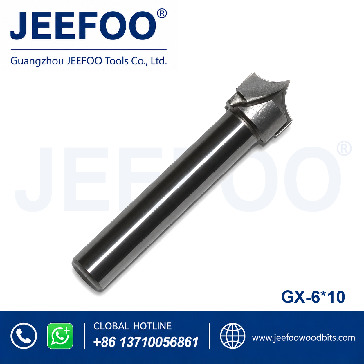 Wood Carving Cutter for Detailed Profile Work — GX A 6 x 10