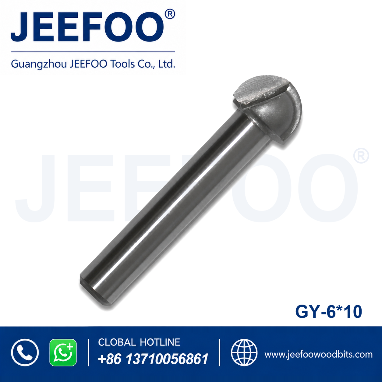 GY Router Tool for Concave Channels and Relief Details (6 x 10)