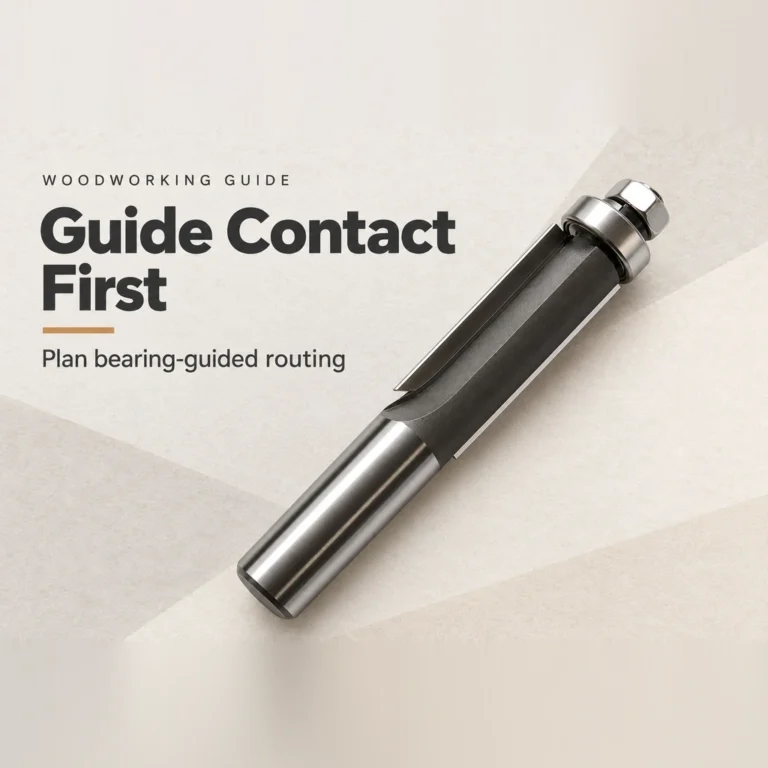 Bearing-Guided Router Bits: 5 Essential Template Checks