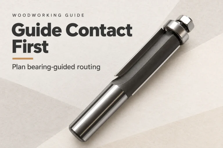 Bearing-Guided Router Bits: 5 Essential Template Checks