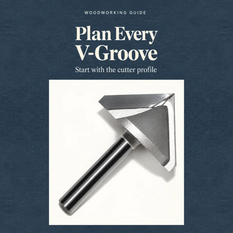 V-Groove Router Bits: 3 Essential Lettering Checks